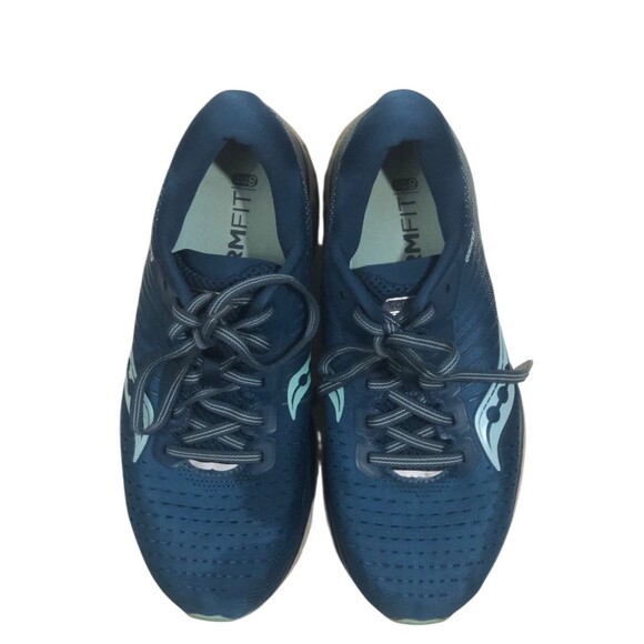 Saucony Guide 13 Women’s Size 7.5 Blue Running Shoes PWRRUN Comfort Athletic - Picture 1 of 10